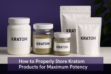 Featured image for How to Store Kratom Properly for Maximum Potency