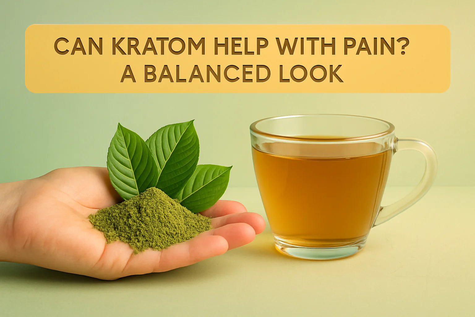 Featured image for Can Kratom Help with Pain? A Balanced Look
