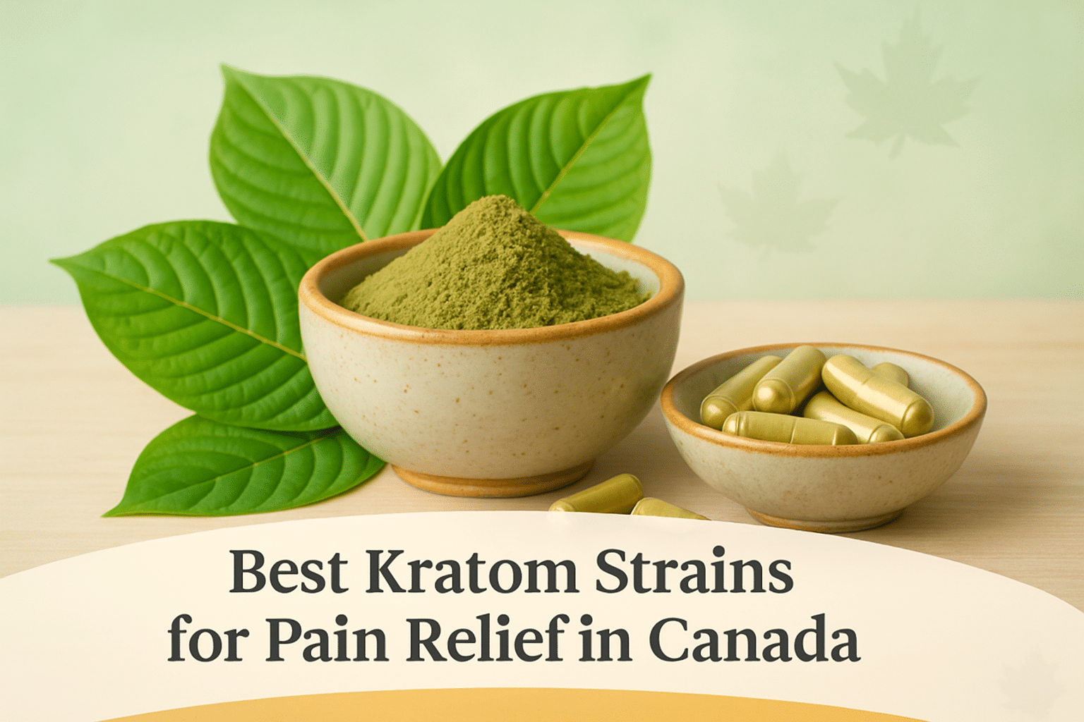 Best Kratom Strains for Pain Relief in Canada