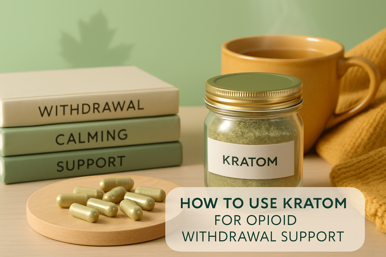 Kratom for Opioid Withdrawal: Complete Guide Canada