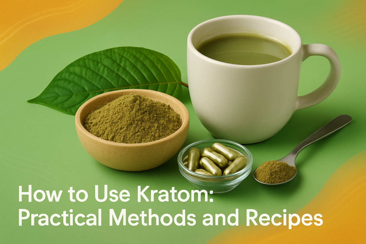 How to Use Kratom: Complete Methods & Recipes Guide